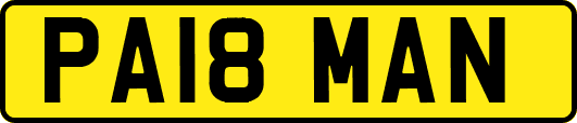 PA18MAN