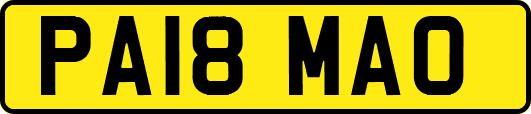 PA18MAO