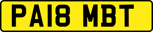 PA18MBT