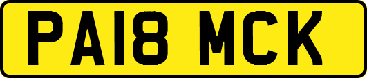 PA18MCK
