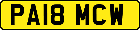 PA18MCW