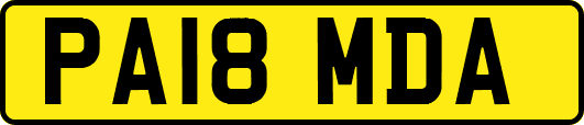 PA18MDA