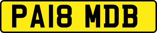 PA18MDB
