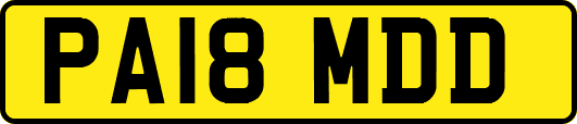 PA18MDD