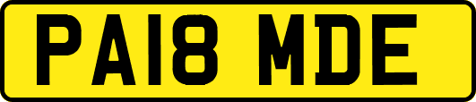 PA18MDE