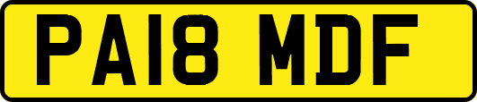PA18MDF