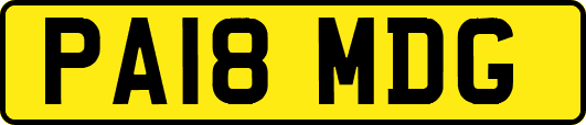 PA18MDG