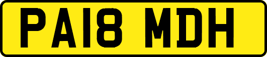 PA18MDH