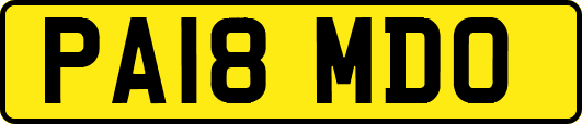 PA18MDO