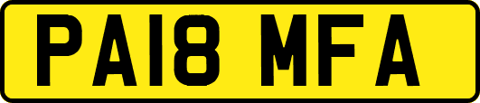 PA18MFA