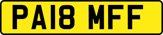 PA18MFF