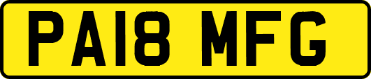 PA18MFG