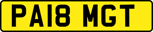 PA18MGT