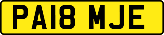 PA18MJE