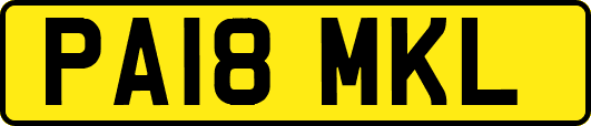 PA18MKL