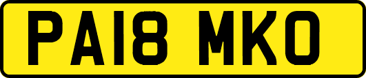 PA18MKO