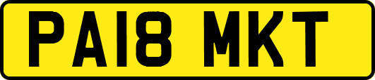 PA18MKT
