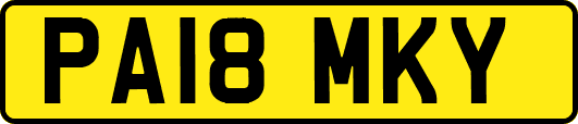 PA18MKY