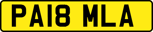 PA18MLA