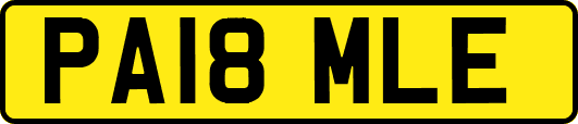 PA18MLE