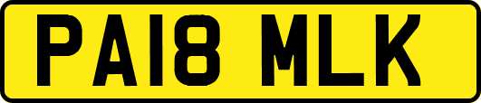 PA18MLK