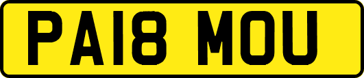 PA18MOU
