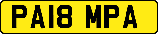 PA18MPA