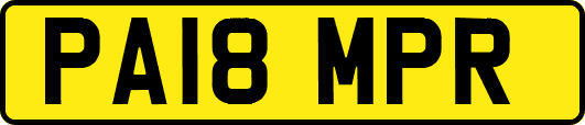 PA18MPR