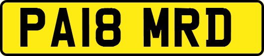 PA18MRD
