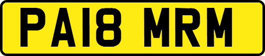PA18MRM