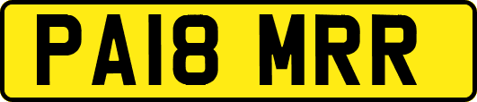 PA18MRR