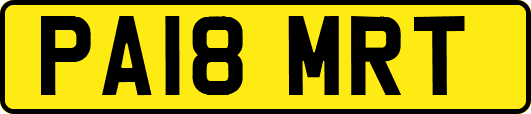 PA18MRT