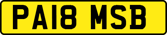 PA18MSB