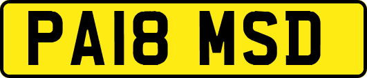 PA18MSD