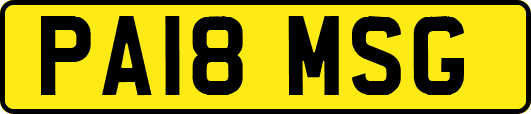 PA18MSG