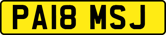 PA18MSJ