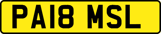 PA18MSL