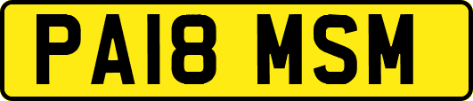 PA18MSM