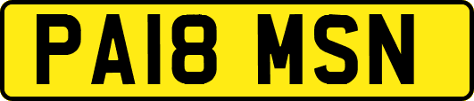 PA18MSN