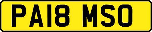 PA18MSO