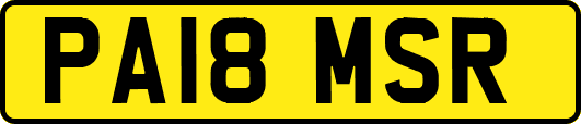PA18MSR