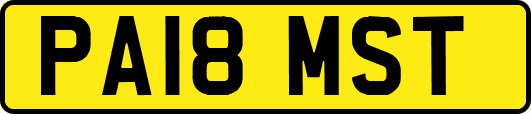 PA18MST