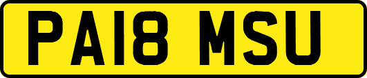 PA18MSU