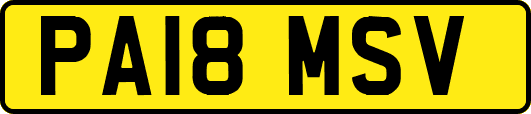 PA18MSV