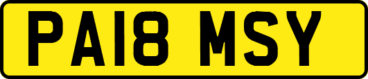 PA18MSY
