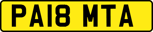 PA18MTA