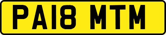 PA18MTM
