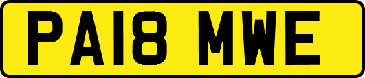 PA18MWE