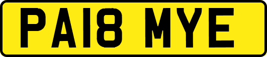 PA18MYE
