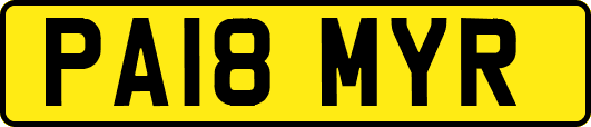 PA18MYR